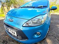 Used Ford Ka Zetec 2014 Blue Hatchback