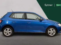 Used Skoda Fabia SE 73 HP (53 kW) 2019 Race blue metallic Hatchback