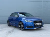 Used Audi S1 Design 231 HP (169 kW) 2015 Blue Hatchback