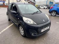 Used Peugeot 107 Active 68 HP (50 kW) 2014 Black Hatchback