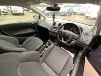 Used Seat Ibiza FR Sport 90 HP (66 kW) 2016 Black Coupe