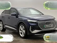 Used Audi Q4 Sportback e-tron S-Line 150 kW (204 HP) 2023 Blue SUV