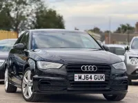 Used Audi A3 S-Line 150 HP (110 kW) 2014 Black Hatchback