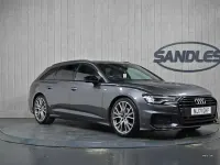 Used Audi A6 Black Edition 204 HP (150 kW) 2021 Grey Estate