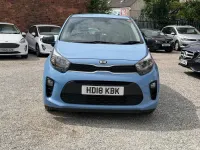 Used Kia Picanto 66 HP (48 kW) 2018 Blue Hatchback