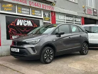 Käytetty Vauxhall Crossland S 2021 Harmaa Katumaasturi