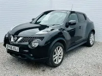 Begagnad Nissan Juke N-Connecta 110 HK (80 kW) 2016 Svart SUV