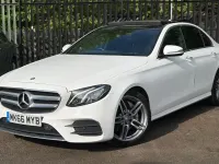 Used Mercedes E220 AMG Line Premium 2016 White Sedan