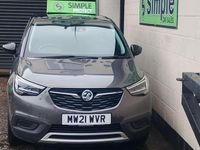 Used Vauxhall Crossland X S 110 HP (80 kW) 2021 Grey SUV
