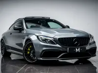 Usado Mercedes C63S AMG Premium 510 HP (375 kW) 2017 Cinzento Coupé
