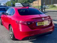 Used Alfa Romeo Giulia 2018 Red Sedan