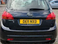 Used Kia Venga 125 HP (91 kW) 2011 Black Hatchback