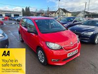 Used Skoda Citigo-e IV SE 61 kW (83 HP) 2020 Red Hatchback