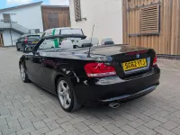 Used BMW 120 Cabriolet Exclusive 2012 Black Cabriolet