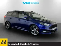 Begagnad Ford Focus ST 185 HK (136 kW) 2018 Blå Kombi