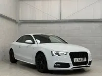Used Audi A5 S-Line 2014 White Coupe