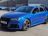 Used Audi RS3 Advanced 2015 Blue Sedan