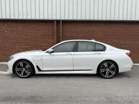 Begagnad BMW 740 M Sport 322 HK (236 kW) 2017 Vit Sedan