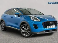 Used Ford Puma Titanium 125 HP (91 kW) 2025 Blue SUV