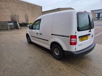 Used VW Caddy 75 HP (55 kW) 2013 White MPV