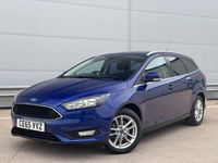 Used Ford Focus Zetec 115 HP (84 kW) 2015 Blue Estate