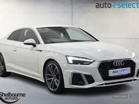 Used Audi A5 S-Line 2022 White Coupe
