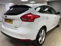 Used Ford Focus Titanium 125 HP (91 kW) 2017 White Hatchback