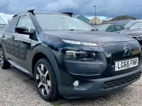 Used Citroën C4 Cactus Flair 80 HP (58 kW) 2016 Black Hatchback