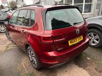 Used VW Golf Sportsvan Match 116 HP (85 kW) 2019 Red MPV