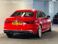 Used Audi A4 S-Line 2020 Red Sedan
