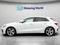Used Audi A3 Sportback S-Line 150 HP (110 kW) 2020 White Hatchback