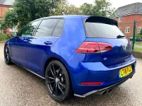 Used VW Golf VII R 2018 Blue Hatchback
