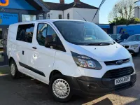 Usado Ford Transit Custom 100 HP (73 kW) 2014 Branco Van