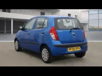Used Hyundai i10 Classic 77 HP (56 kW) 2009 Blue Hatchback