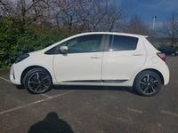 Used Toyota Yaris Design 2017 White Hatchback