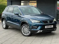 Używany Seat Ateca XCELLENCE 150 KM (110 kW) 2019 Niebieski SUV