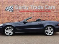 Used Mercedes SL350 2008 Blue Cabriolet