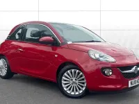 Used Vauxhall Adam Glam 69 HP (50 kW) 2018 Red Hatchback
