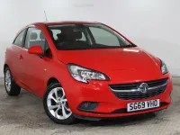 Used Vauxhall Corsa 75 HP (55 kW) 2019 Red Hatchback