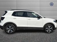 Used VW T-Cross Black Edition 95 HP (69 kW) 2023 White SUV