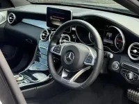 Used Mercedes C250 AMG line 204 HP (150 kW) 2015 Black Estate
