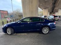 Used VW Passat Business 150 HP (110 kW) 2019 Blue Sedan