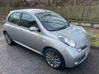 Used Nissan Micra Tekna 2008 Silver Hatchback