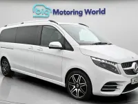 Used Mercedes V300 AMG line 237 HP (174 kW) 2023 White MPV