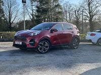Used Kia Sportage GT-Line S 182 HP (133 kW) 2020 Red SUV