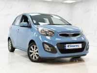 Used Kia Picanto 84 HP (61 kW) 2012 Blue Hatchback