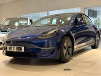Used Tesla Model 3 Long Range AWD 366 kW (498 HP) 2021 Blue Sedan