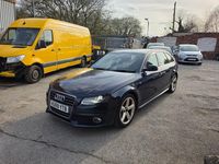 Used Audi A4 S-Line 2009 Blue Estate