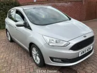 Usado Ford C-MAX Zetec 2019 Plateado Monovolumen