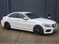 Used Mercedes C220 AMG line 2016 White Sedan